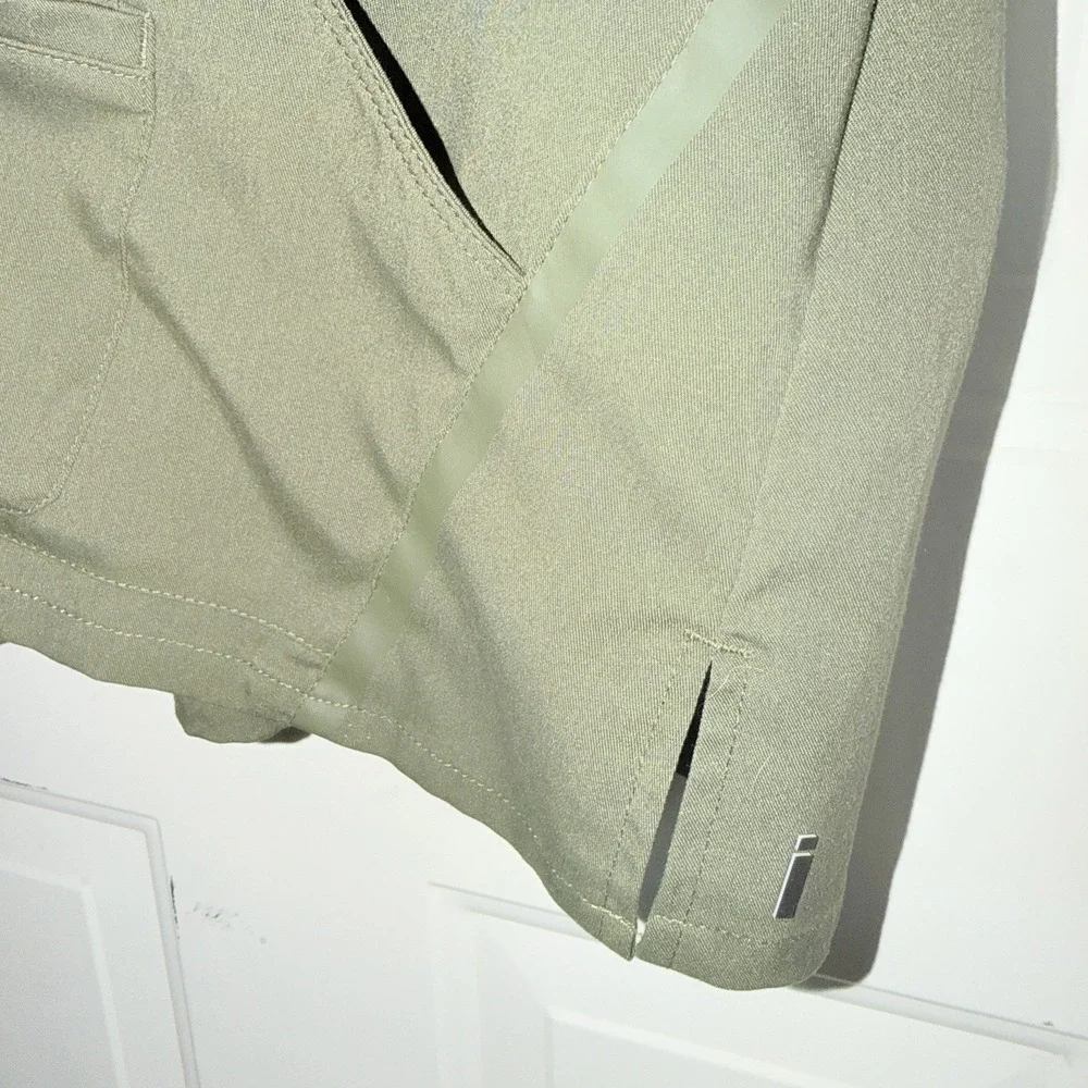 Grey's Anatomy Barco Impact Scrub Top 3XL Olive Green V Neck Stretch Pockets